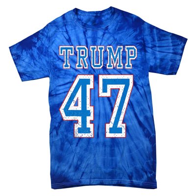 Trump 47 Th President America 2024 Election Tie-Dye T-Shirt