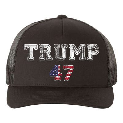 Trump 47 Trump Republican Yupoong Adult 5-Panel Trucker Hat