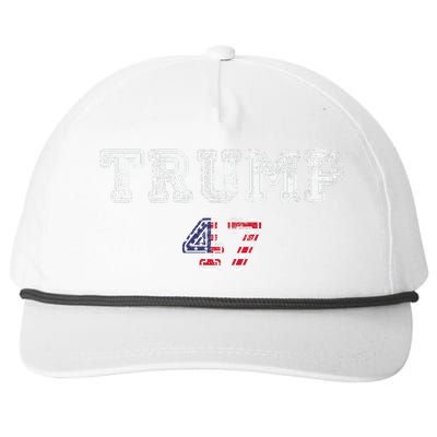 Trump 47 Trump Republican Snapback Five-Panel Rope Hat