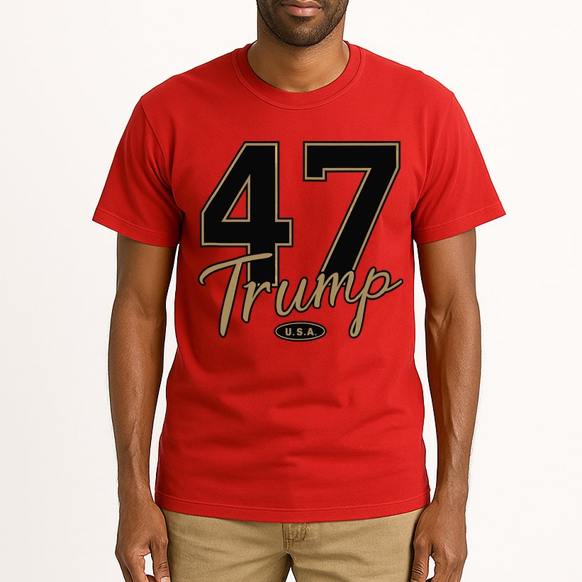 Trump 47 Trump 2024 Republican Conservative / 47 Trump 2024 Tall T-Shirt