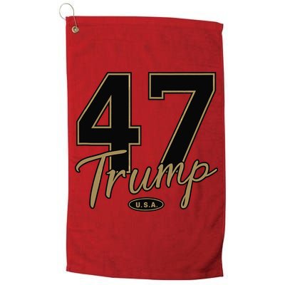 Trump 47 Trump 2024 Republican Conservative / 47 Trump 2024 Golf Towel