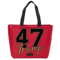 Trump 47 Trump 2024 Republican Conservative / 47 Trump 2024 Zip Tote Bag
