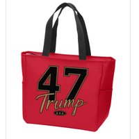 Trump 47 Trump 2024 Republican Conservative / 47 Trump 2024 Zip Tote Bag
