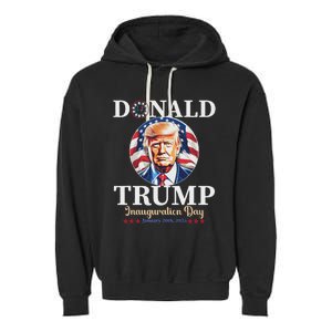 Trump 47th Us President Inauguration Day Garment-Dyed Fleece Hoodie