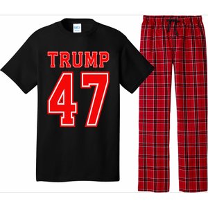 Trump 47 Usa Trump 47th President America Patriotic Trump Pajama Set