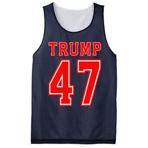 Trump 47 Usa Trump 47th President America Patriotic Trump Mesh Reversible Basketball Jersey Tank