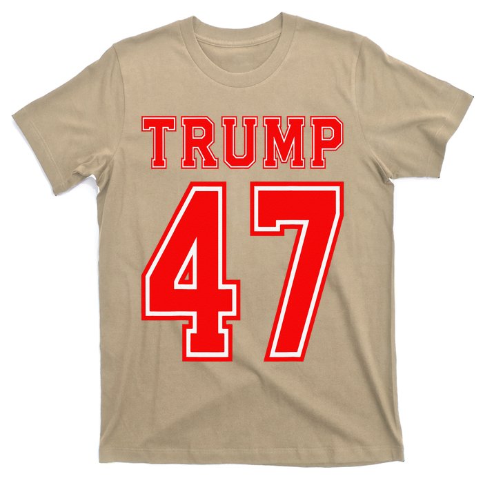 Trump 47 Usa Trump 47th President America Patriotic Trump T-Shirt