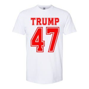 Trump 47 Usa Trump 47th President America Patriotic Trump Softstyle CVC T-Shirt