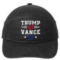 Trump 47 Vance 48 Trump Win Inauguration Day 2025 President 7-Panel Snapback Hat