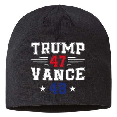 Trump 47 Vance 48 Trump Win Inauguration Day 2025 President Sustainable Beanie