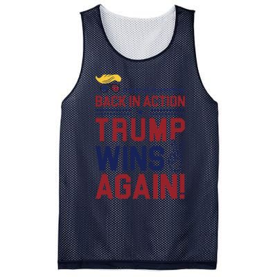 Trump 47 Win Today Mesh Reversible Basketball Jersey Tank