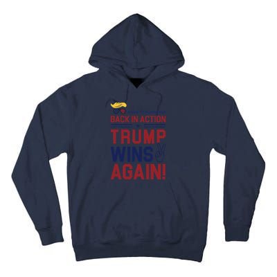 Trump 47 Win Today Tall Hoodie