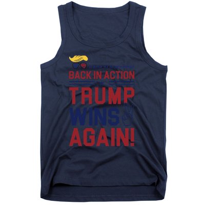 Trump 47 Win Today Tank Top