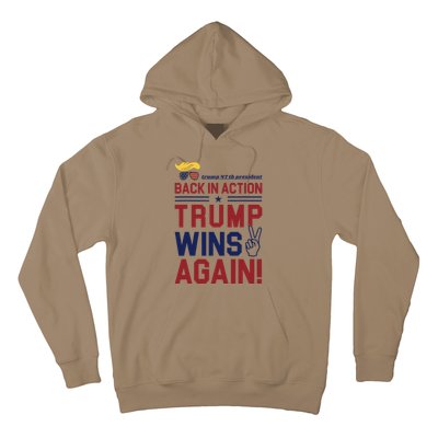 Trump 47 Win Today Hoodie