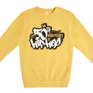 The 50th Anniversary Of Hip Hop Premium Crewneck Sweatshirt