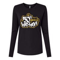 The 50th Anniversary Of Hip Hop Womens Cotton Relaxed Long Sleeve T-Shirt