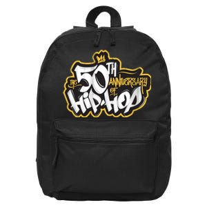 The 50th Anniversary Of Hip Hop 16 in Basic Backpack