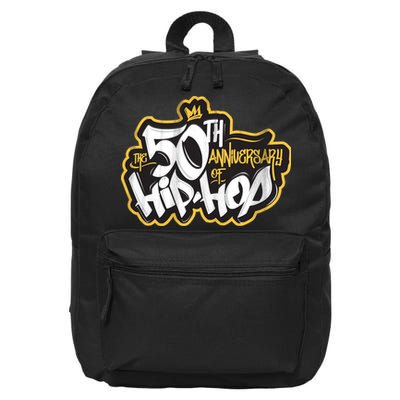The 50th Anniversary Of Hip Hop 16 in Basic Backpack