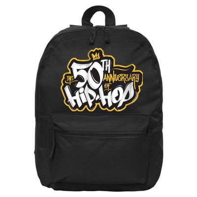 The 50th Anniversary Of Hip Hop 16 in Basic Backpack