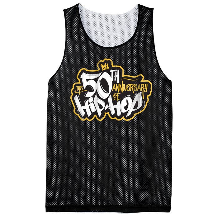 The 50th Anniversary Of Hip Hop Mesh Reversible Basketball Jersey Tank