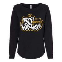 The 50th Anniversary Of Hip Hop Womens California Wash Sweatshirt