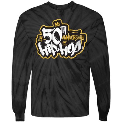 The 50th Anniversary Of Hip Hop Tie-Dye Long Sleeve Shirt