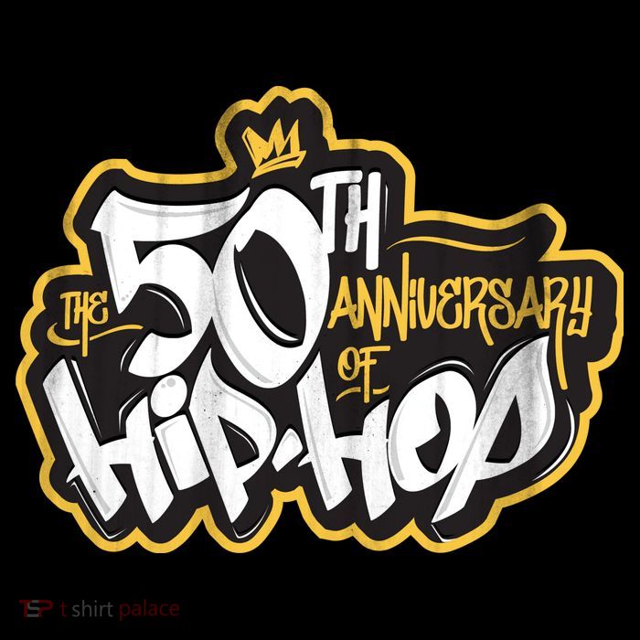 The 50th Anniversary Of Hip Hop Tie-Dye T-Shirt