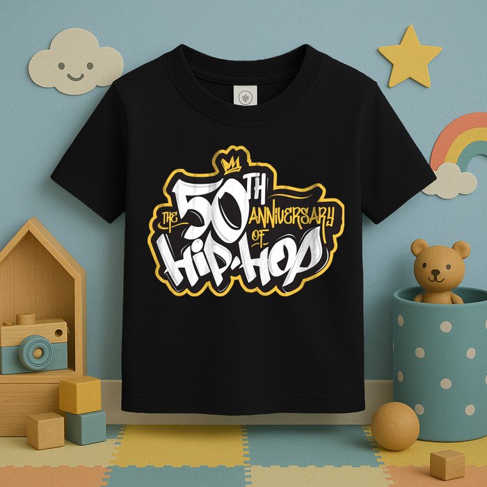 The 50th Anniversary Of Hip Hop Toddler T-Shirt