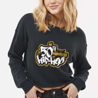 The 50th Anniversary Of Hip Hop Cropped Pullover Crew