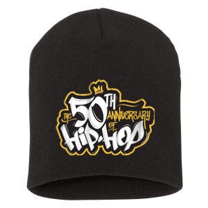 The 50th Anniversary Of Hip Hop Short Acrylic Beanie