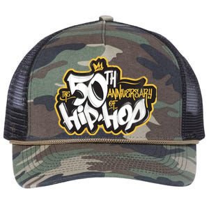 The 50th Anniversary Of Hip Hop Retro Rope Trucker Hat Cap