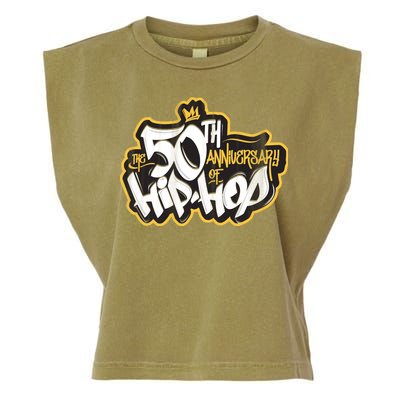 The 50th Anniversary Of Hip Hop Garment-Dyed Women's Muscle Tee