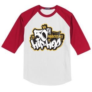 The 50th Anniversary Of Hip Hop Kids Colorblock Raglan Jersey