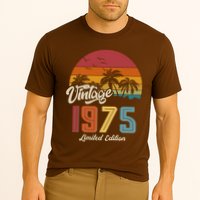 Tropical 50th Birthday Vintage 1975 Limited Edition Cooling Performance Crew T-Shirt