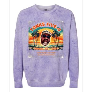 Tanks 50th Birthday Colorblast Crewneck Sweatshirt