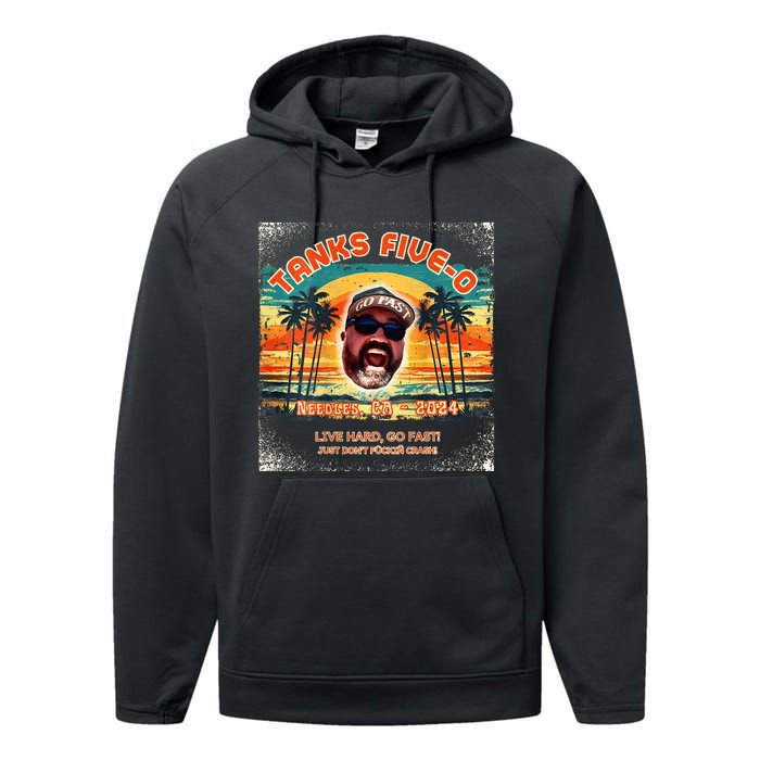 Tanks 50th Birthday Performance Fleece Hoodie