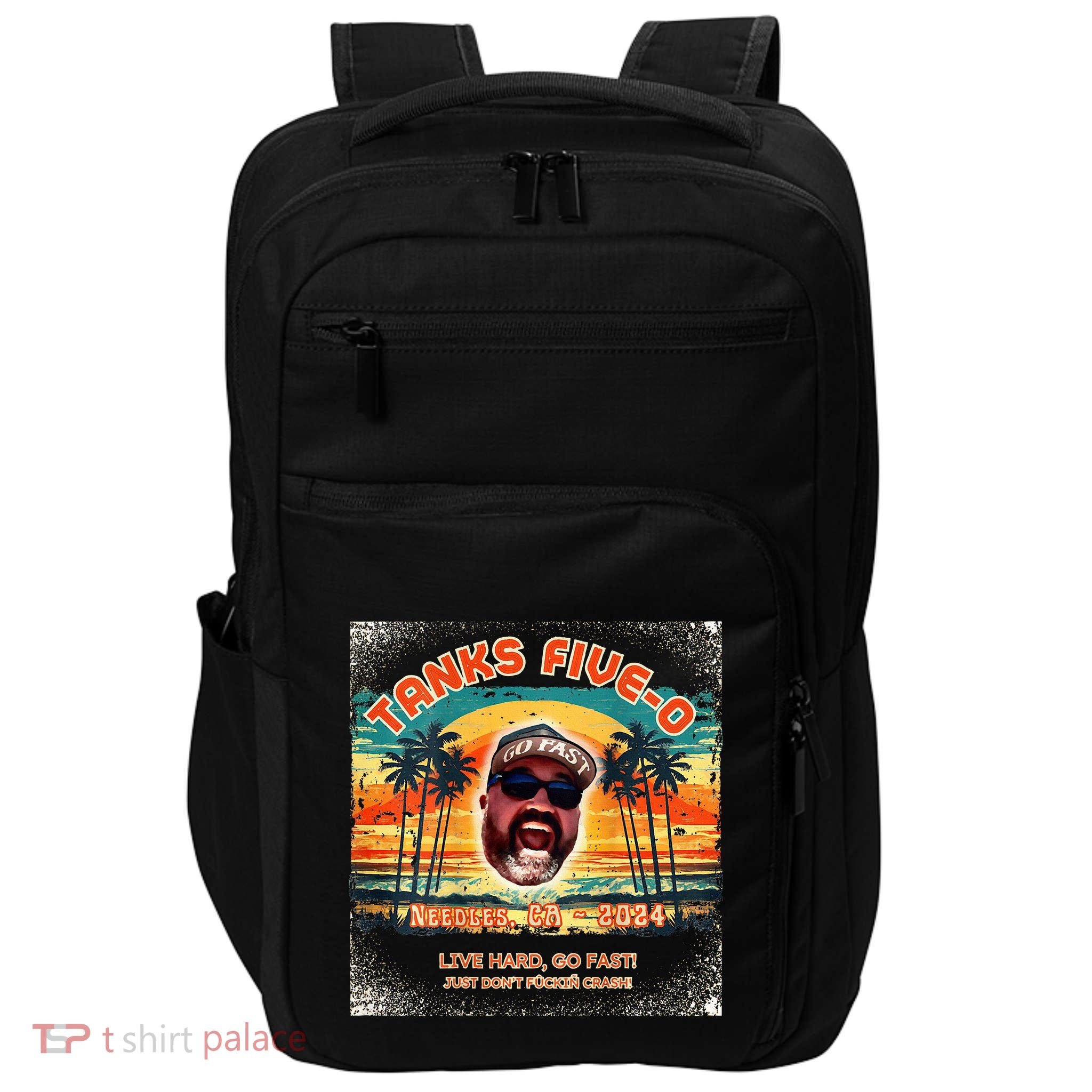 Tanks 50th Birthday Impact Tech Backpack