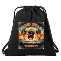Tanks 50th Birthday Drawstring Bag