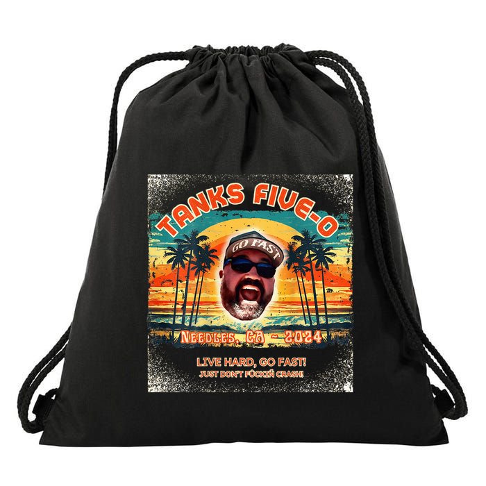 Tanks 50th Birthday Drawstring Bag