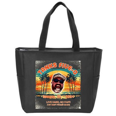 Tanks 50th Birthday Zip Tote Bag