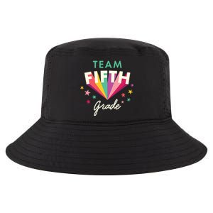 Team 5Th Fifth Grade Teacher Back To School Top Gift Cool Comfort Performance Bucket Hat