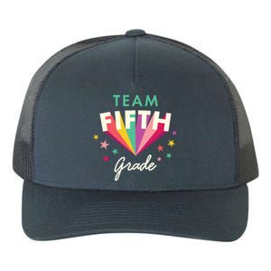 Team 5Th Fifth Grade Teacher Back To School Top Gift Yupoong Adult 5-Panel Trucker Hat