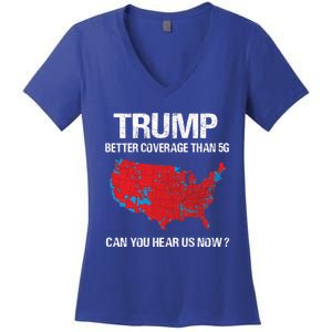 Than 5g Funny Electoral Map Meaningful Gift Women's V-Neck T-Shirt