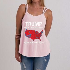 Than 5g Funny Electoral Map Meaningful Gift Women's Strappy Tank