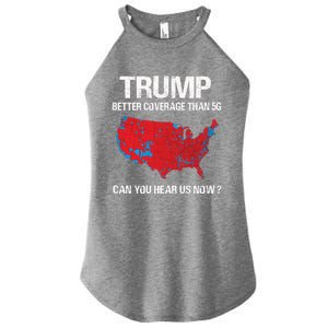 Than 5g Funny Electoral Map Meaningful Gift Women's Perfect Tri Rocker Tank