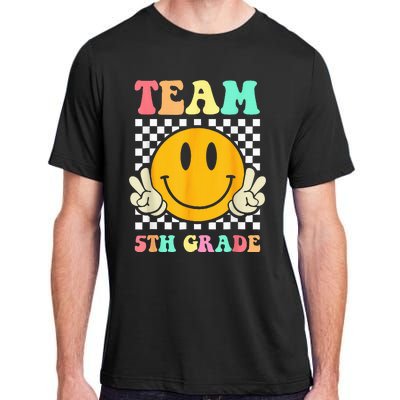 Team 5th Grade Squad Fifth Teacher Student Back To School Adult ChromaSoft Performance T-Shirt