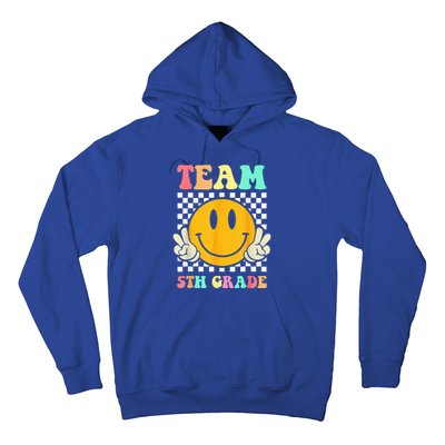 Team 5th Grade Squad Fifth Teacher Student Back To School Hoodie