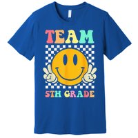 Team 5th Grade Squad Fifth Teacher Student Back To School Premium T-Shirt