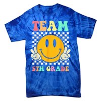 Team 5th Grade Squad Fifth Teacher Student Back To School Tie-Dye T-Shirt