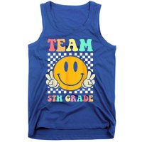 Team 5th Grade Squad Fifth Teacher Student Back To School Tank Top